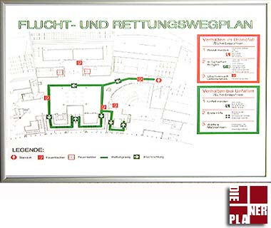 Flucht- und Rettungsplan